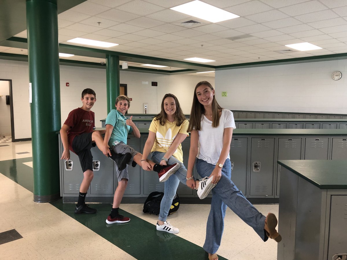 Introducing...EDMS 2018-2019 NJHS Officers! Putting our best foot forward! #EDMSravens @EDMS_Principal #ONEccps