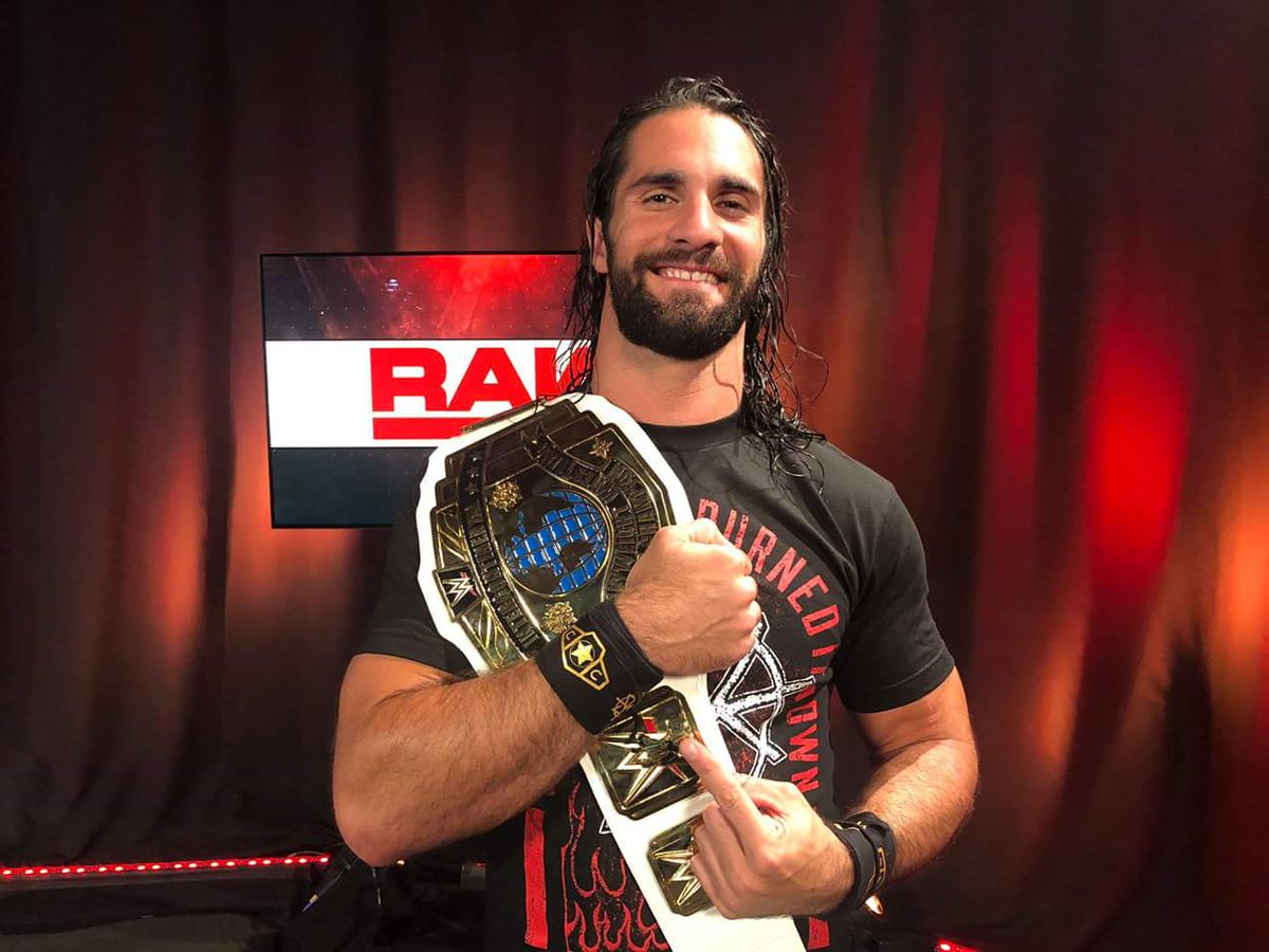 SethRollinsFans's tweet image. From Seth's WWE Facebook Page

Wearing gold wristbands in support of @ConnorsCure at #Raw! #SethRollins