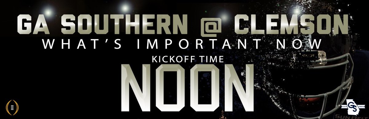 GATAProductions's tweet image. ‼️ KICKOFF TIME UPDATE ‼️