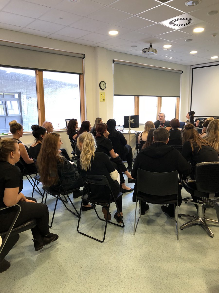 annepickering's tweet image. Thanks to Joel from #curtaincallproductions for coming to speak to the level 3 hair learners @CheshireCollSW today about an exciting work experience opportunity to work at #crewelyceumtheatre on 2 massive productions.#wigwork.#opportunities #newexperiences #employerlinks