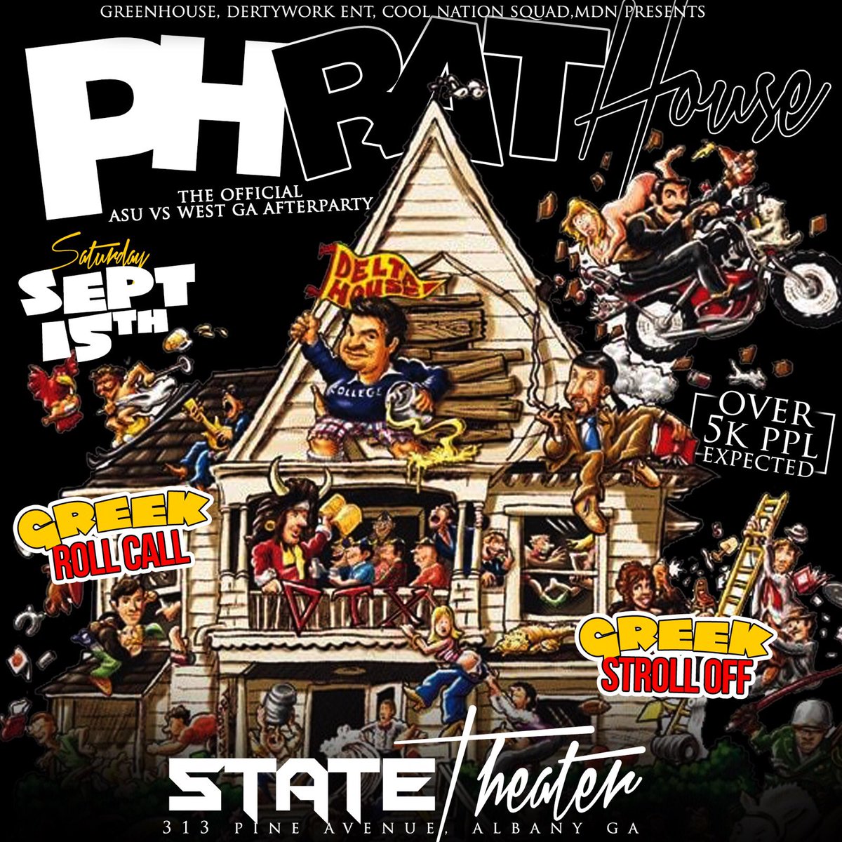 DertyWorkTato's tweet photo. #MidNightLockInn Friday @ Albany Fairgrounds ‼️
#PHratHOUSE vs #SouthWestClassic Saturday @ State Theater‼️
🗣🗣🗣If You Wanna Turn Up & Have A Great Weekend, Meet Me There #DertyWorkENT https://t.co/Xa0EVsweA4