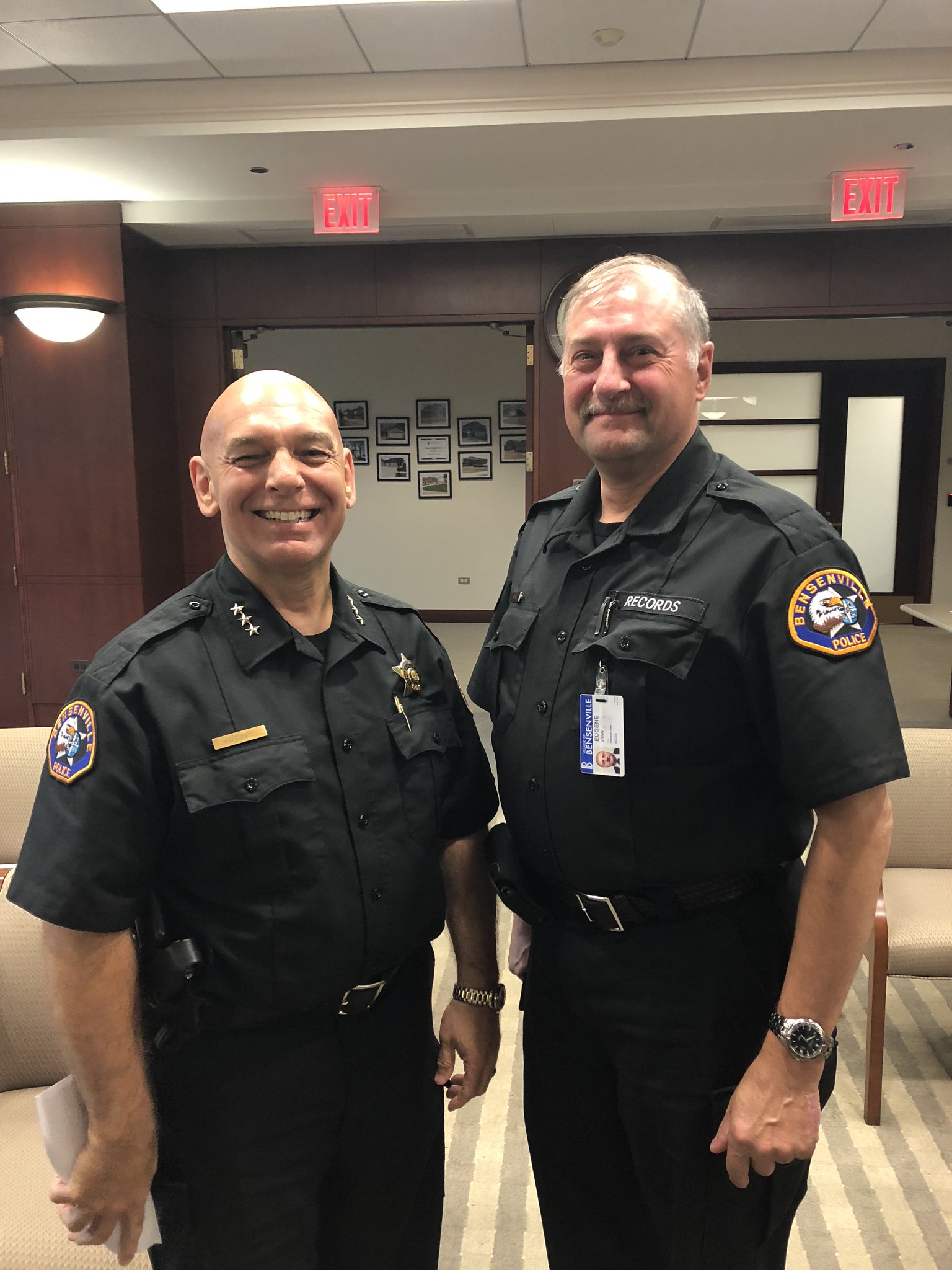 Bensenville, IL on Twitter "Eugene Vann joins the Bensenville Police