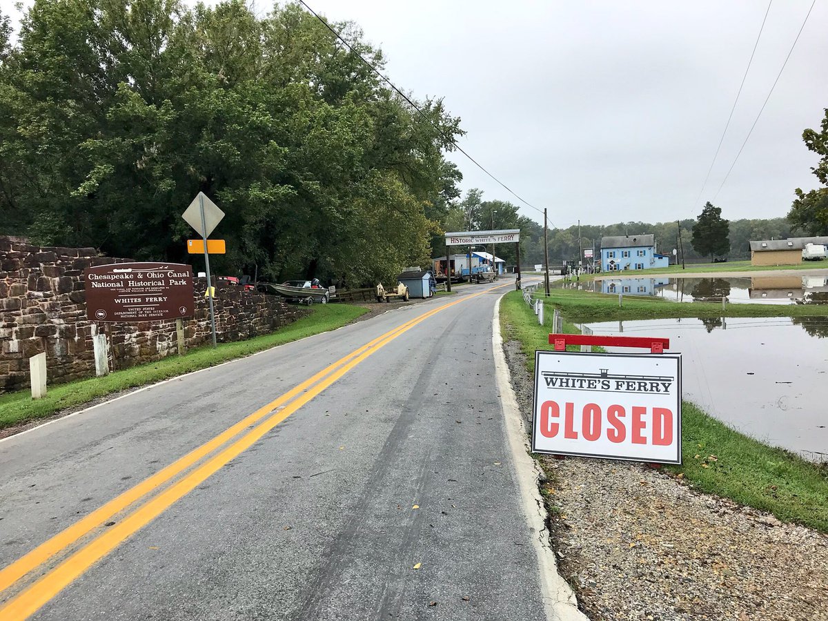 deedeverell's tweet image. Continuing coverage from @TotalTrafficDC: SKP aka @DCTrafficGuy with photos from #WhitesFerry closure. @rocheonair #TTWN @DC101