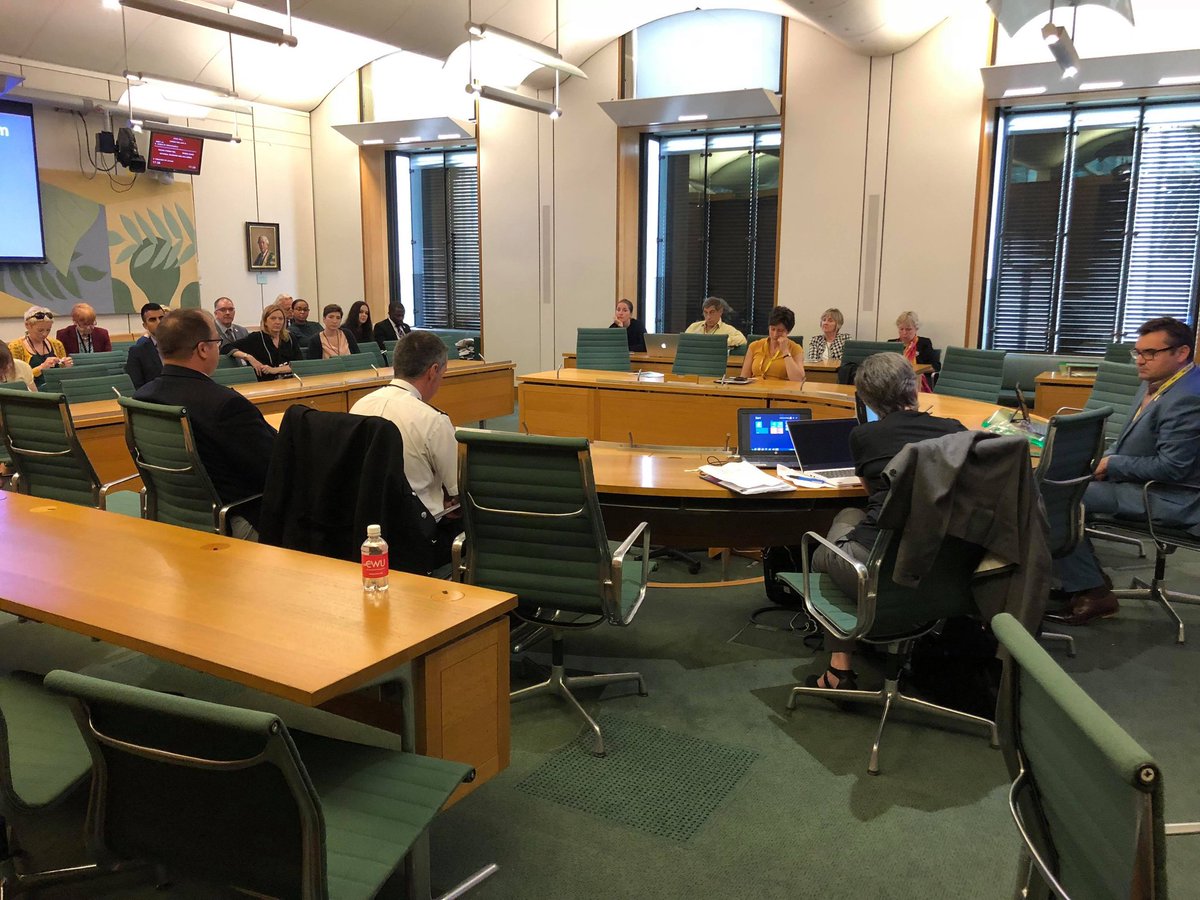 Excellent <a href="/APPGWhiteRibbon/">APPG White Ribbon UK</a> meeting tonight with fantastic presentations on the Ambassador programme by <a href="/WhiteRibbon_UK/">White Ribbon UK</a> CEO Anthea Scilly, <a href="/vincemaple/">Vince Maple #ProudToBeMedway</a> and Commander Gary Squires of <a href="/LondonFire/">London Fire Brigade</a>.
Extremely proud to have been re-elected as the Chair of the APPG.