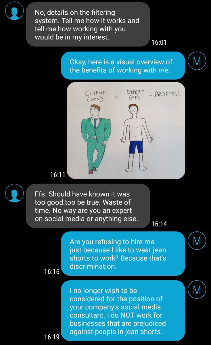 Michael1979's tweet image. Almost got a new job today