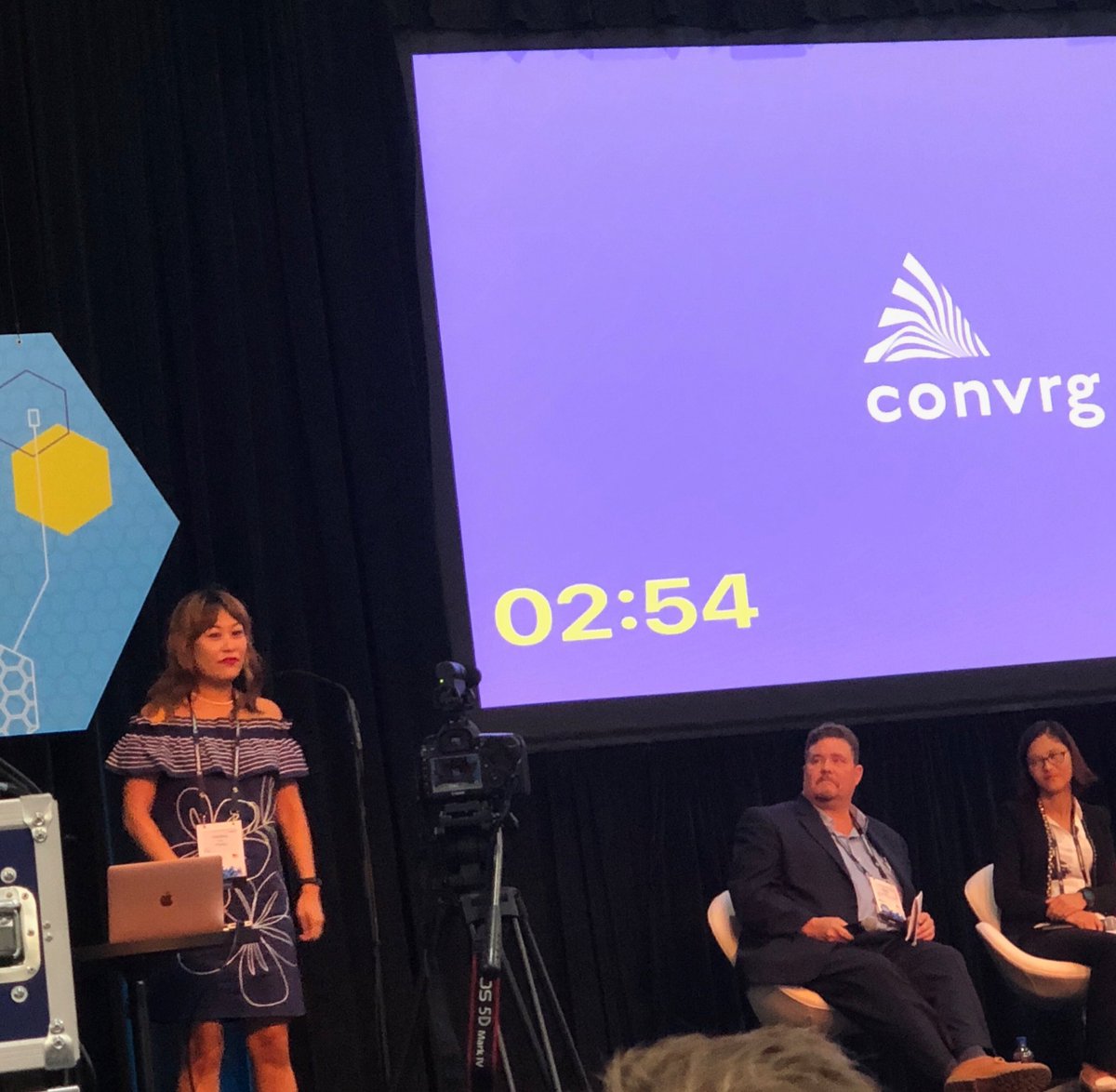 Keep an eye on this company folks!! ⁦<a href="/getCONVRG/">CONVRG</a>⁩ ⁦@mraudreywu⁩ 👏🏻 #MWCA2018 #4YFNA18 #LongLA