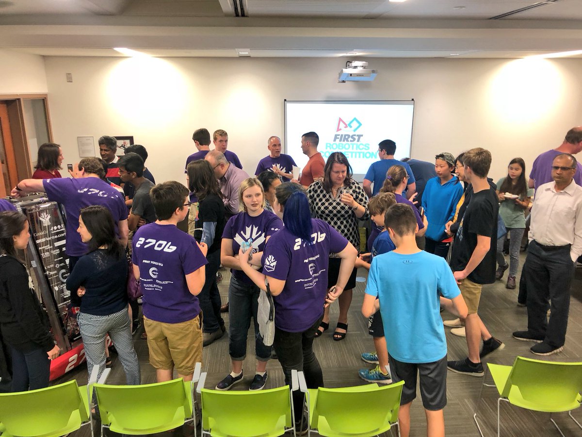 frc2706's tweet photo. Thank you to everyone who came out to see us tonight! It was a full house and we can’t wait to start the season with our new and returning students! https://t.co/R3Xai9YtUt