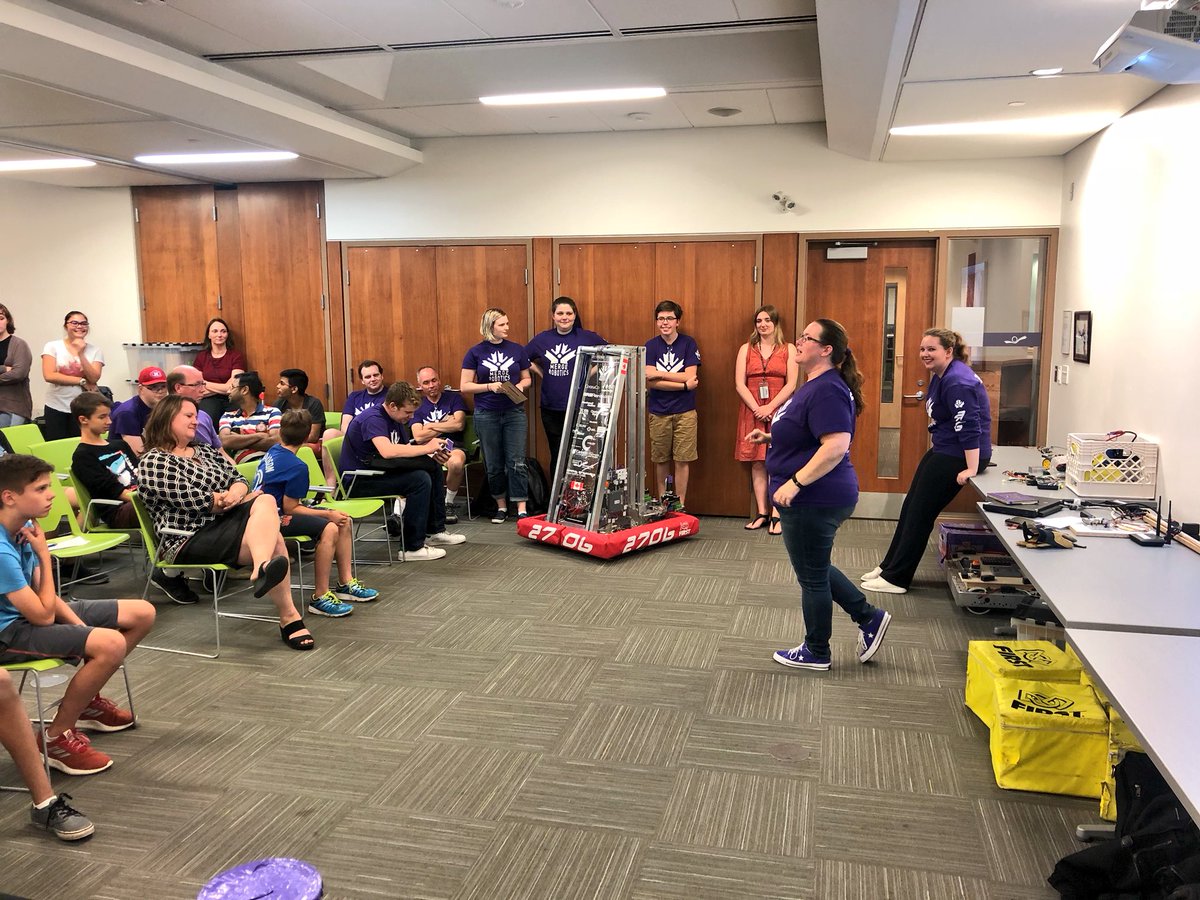 frc2706's tweet photo. Thank you to everyone who came out to see us tonight! It was a full house and we can’t wait to start the season with our new and returning students! https://t.co/R3Xai9YtUt