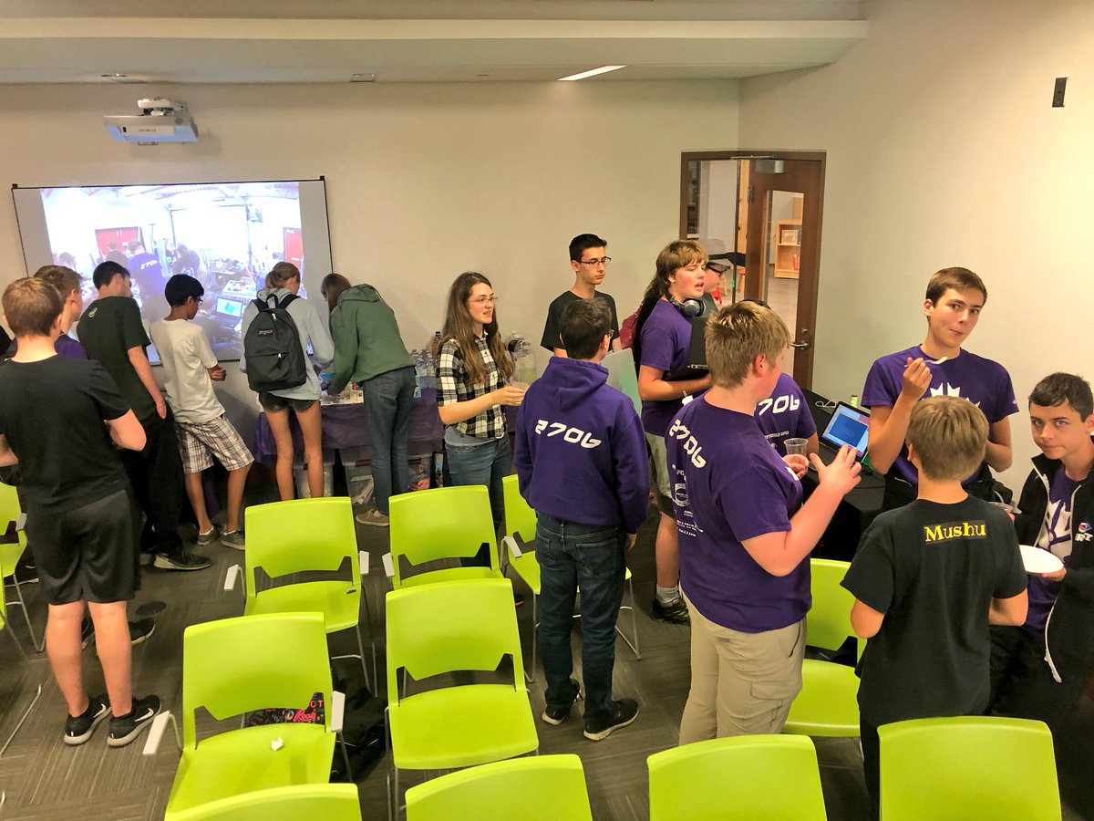 frc2706's tweet photo. Thank you to everyone who came out to see us tonight! It was a full house and we can’t wait to start the season with our new and returning students! https://t.co/R3Xai9YtUt