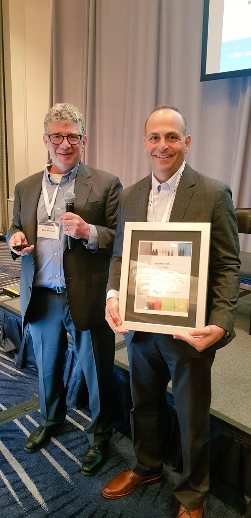 RavinSanjith's tweet photo. Conratulations to @AlightSolutions as co winner of the Conversational Commerce Awards at #C3SF2018 https://t.co/GURiOqurdl