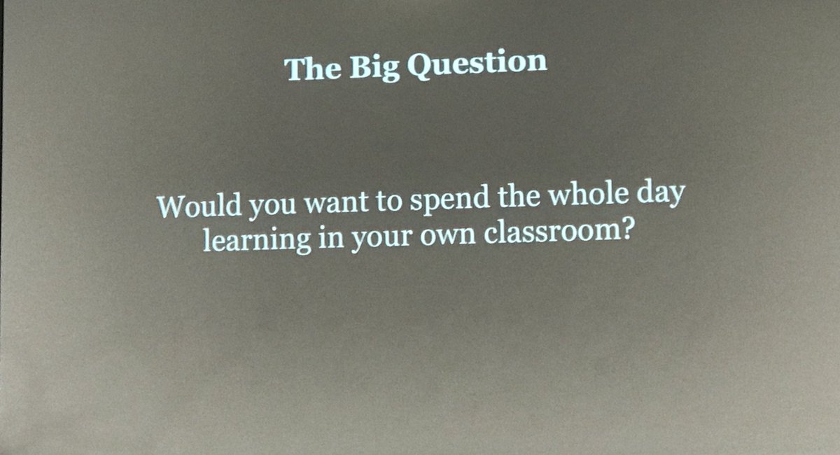 Ask yourself the big question. #pdpn <a href="/gcouros/">George Couros</a> <a href="/jvajdevski/">Jenny</a> <a href="/PhilPlumridge/">Phillip Plumridge</a>  <a href="/MariaLees8/">Maria Lees</a>