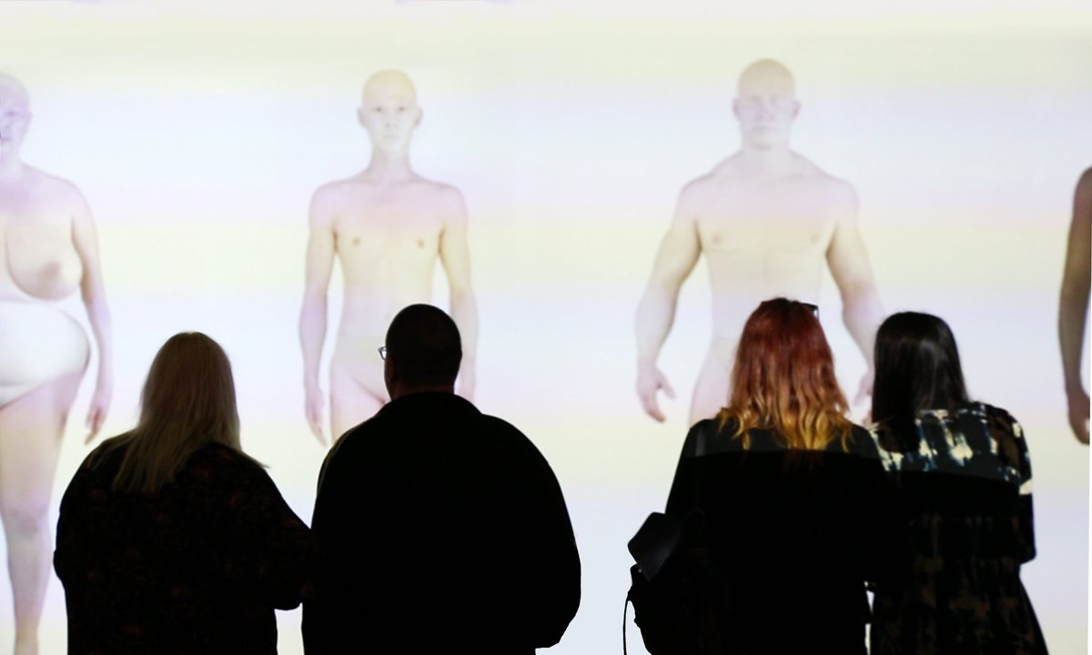 adampeacock_'s tweet photo. I'm really excited to finally announce that the #geneticsgym project will be opening tonight as part of 'Perfection' @scigallerymel ! Free entry @msdsocial - Sep 12-Nov 3 #sgmperfection 
https://t.co/SJ9N7W5U53 https://t.co/i8h5dRqaVq