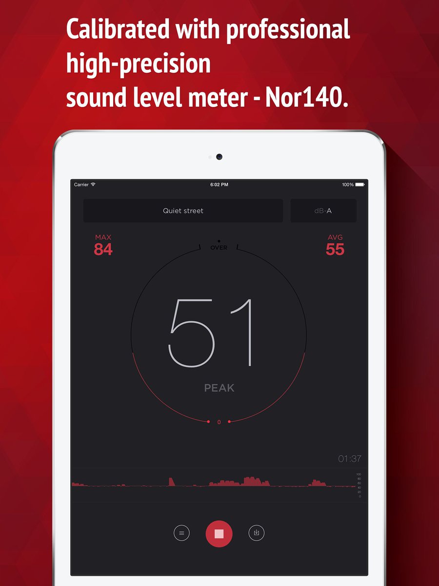 meter_pro's tweet photo. Decibel Meter Pro is full of features sound level meter with exclusive accuracy of measurements and integrated spectrum analyzer.

https://t.co/eC2Xn0qGWs
 
#music #Producer #artist #NewMusic #Dance 
#Production #producerlife  #Apple 
#serum #soundtrack #Sound #Audio
 #SoundCloud https://t.co/VoYykKIyAo