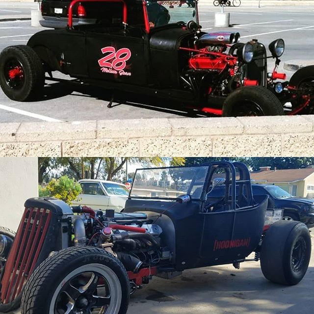 BadDaddyBraddy's tweet photo. TOP: O.G 1928 model A BOTTOM: New 1927 t-bucket #Projects #BadDaddy #Hoonigans #Hoonigan #ModelA #TBucket #RatRod #RatMod #RacingLife https://t.co/SVBDepWvLN