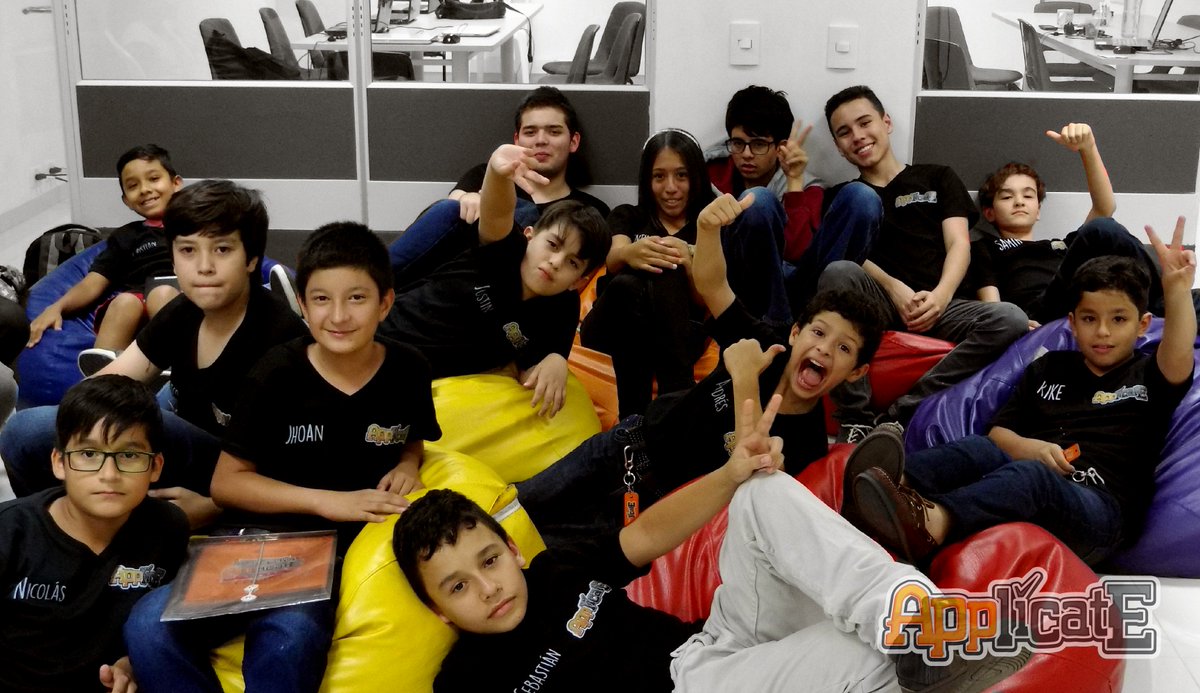 applicateco's tweet photo. En @applicateco los niños empiezan a crear con la tecnología y se transforman en #GeniosDigitales creando sus propias #apps, #Videojuegos, #Videos, #Webs y mucho más!. ¿Qué esperas para que tu hijo se convierta en un #GenioDigital? https://t.co/eCZDVzIAES