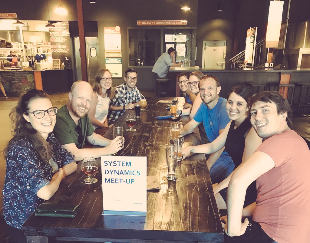 Thanks to our friends who came out for our monthly #systemdynamics meet up with <a href="/BrownSSDL/">Brown SSDL</a>. #feedbackeverywhere