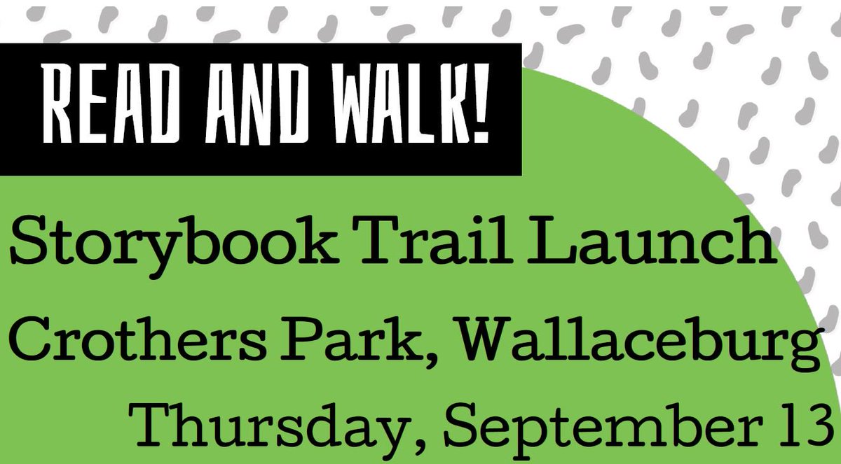 All children that attend the Crothers Park Storybook Trail launch tomorrow evening in Wallaceburg will receive a Contigo water bottle, plus more goodies in a prize pack! #HKCC #PowerOffandPlay!