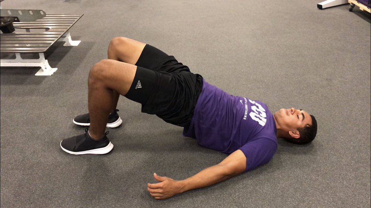 ZachDechant's tweet photo. There’s a huge difference in these two hip raises. One is about pelvic control and develops the glutes. The other does none of the sort. SMALL DETAILS MATTER! https://t.co/qepd6OSKsp