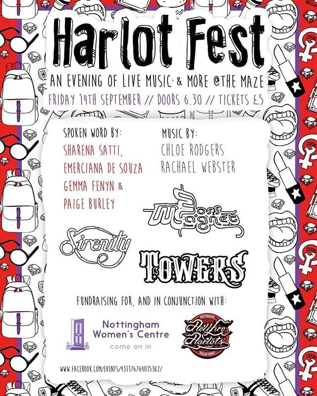 BossMagnetBand's tweet photo. This Friday we're playing @themazenotts  for Harlot fest, hosted by the incredible Nottingham Roller Derby team @hellfireharlots 
Time to get up and get down with your funky moves 🎷🎺🎸
https://t.co/JTzo6Z4I2o .
.
.
#bossmagnet #funk #powerfunk #alter… https://t.co/XYc8NCCZxX https://t.co/KByvgv707D