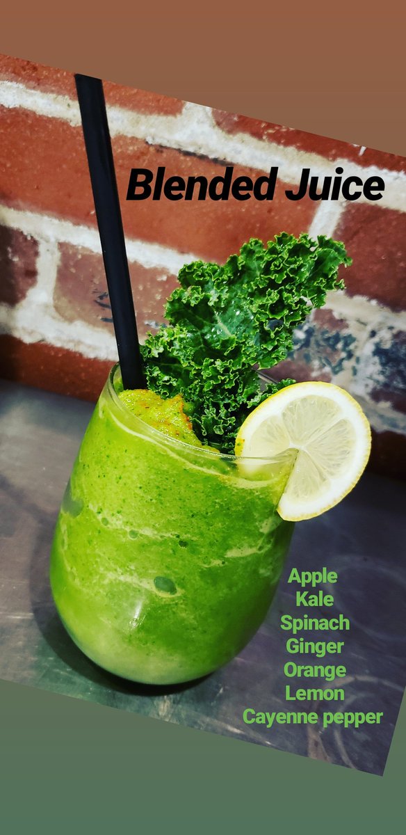 Factory_No2's tweet image. Try one of our new blended #juices ! All #fresh and #healthy ingredients. Try the booger buster below for an afternoon #energy kick or to fight that #cold. Open this week 11am-2pm! 

#myFLXtbex