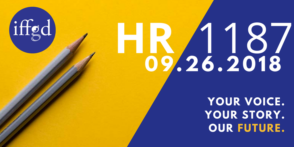 IFFGD's tweet photo. Make your voice heard in Washington! Email your story of how you or a loved one has been impacted by a #FGIMD to herzog@hmcw.org and we'll hand deliver your story to your Member of Congress to demonstrate the need 4 research through #HR1187. Together, we can make a difference! https://t.co/C0rrXz7MS0