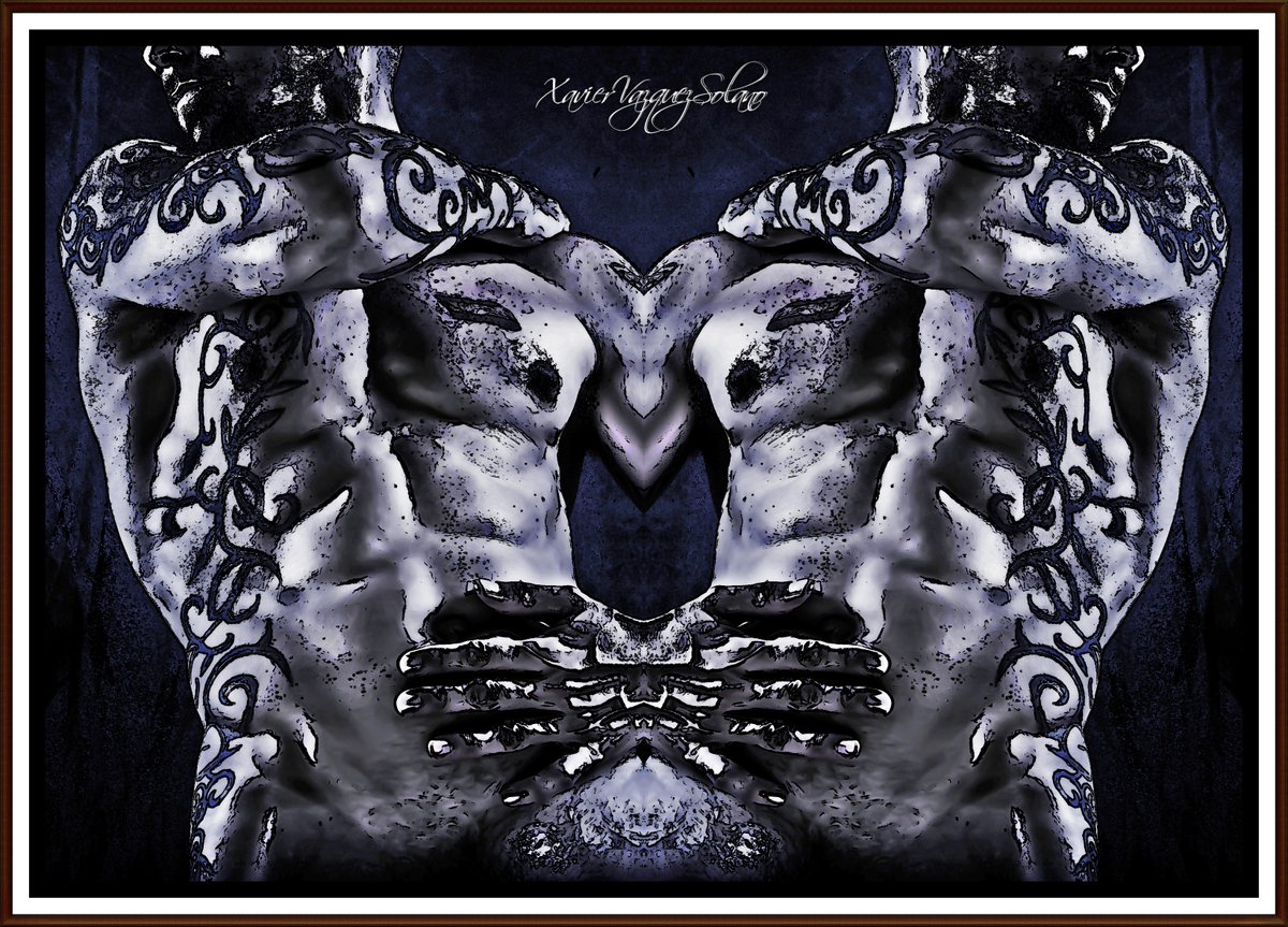 xavixvs's tweet photo. How to introduce my "PRAETERITUM PERFECTUM" BY XVS new artworks and male bodies ever with my special touch for https://t.co/fttPQIIcpi https://t.co/0UZ1db04Zg