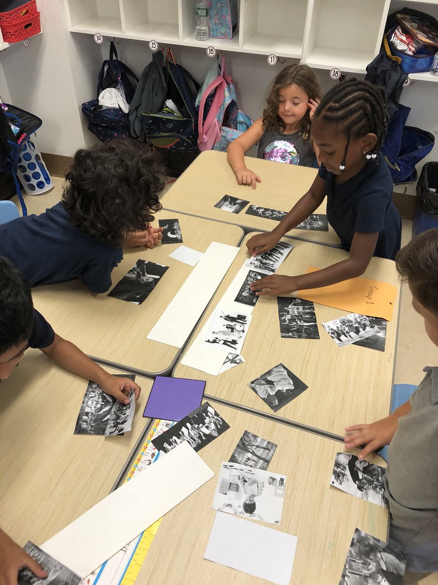 mrs_olson4's tweet image. Kick off our Unit of Inquiry with a open sort! Students had to work together to analyze the pictures then sort them by commonalities. Each group had a unique perspective! We discussed and tried to predict what we will learn in our new unit. 🎤🎼🎨💃🏼#spschallenge #collaboration