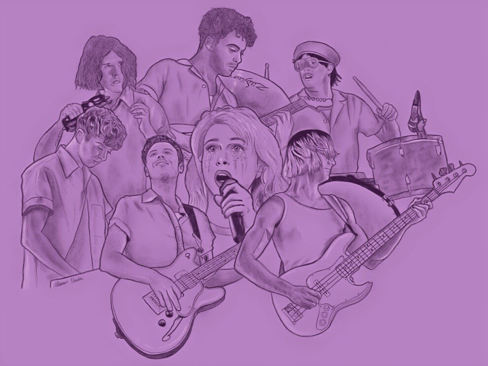 elearor's tweet image. paramore is a band :

been sitting on this for some time, but i had to celebrate the end of AL by taking the time to draw up every member who made the live shows what they were. thanks, guys.

💜