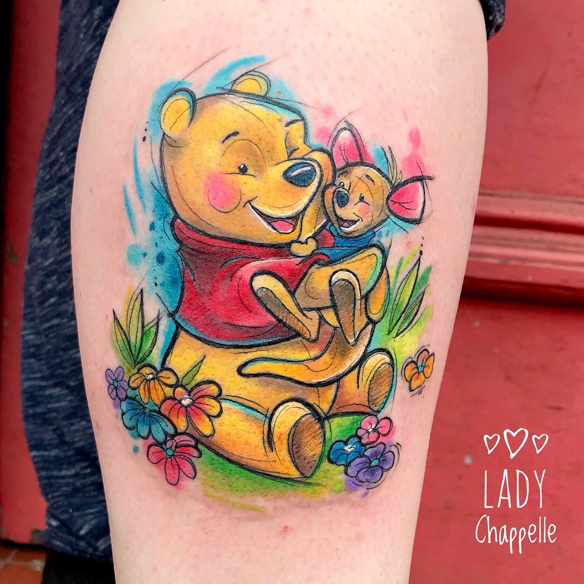 _ladychappelle's tweet photo. Pooh bear from last week! #poohbear https://t.co/WOFKZu8zVG