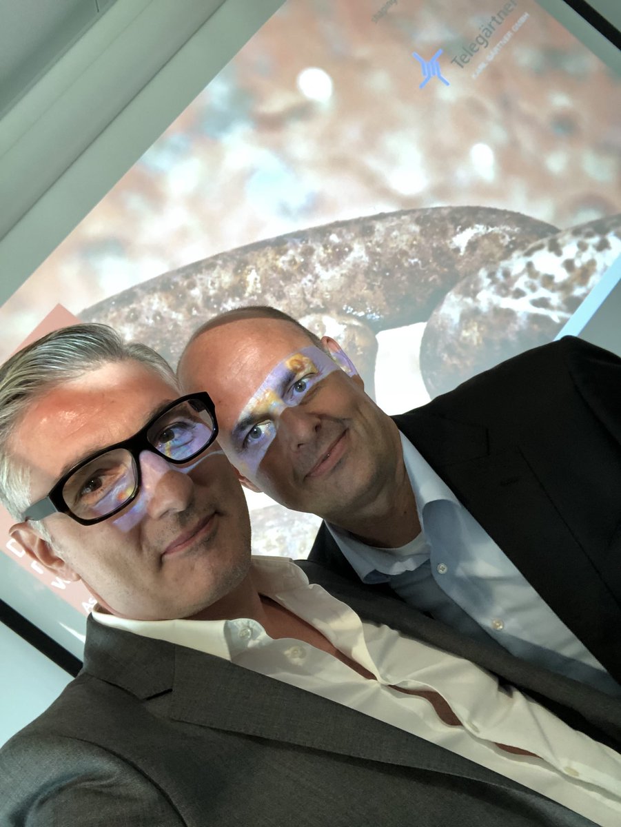 Freundlicher Empfang und gute Gespräche bei Telegärtner! Digitalisierung im Allgemeinen und Blockchain im Speziellen treibt das familiengeführte Unternehmen um. <a href="/TelegartnerINC/">TelegärtnerINC</a> #Blockchain #Digitalisierung