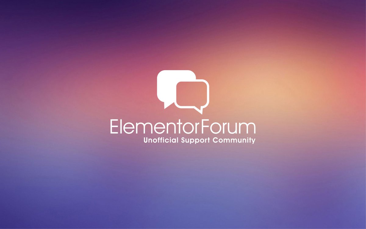 ElementorForums's tweet image. *WAVES* First tweet.  The Journey starts here.  We are officially open for registrations.  Expect lots of great content, support and enthusiasm over the coming months.  Join us. 

elementorforum.com

#elementor #pagebuilder #wp #WordPress #wordpresswebsite #wordpressthemes