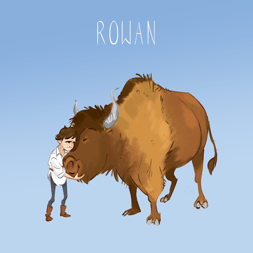 StripedDesigns's tweet photo. Roman, keeper of the Buksha #rowanofrin #drawing #illustration #childrensbooks #characterdesign #emilyrodda https://t.co/g2SZJ2eZB5