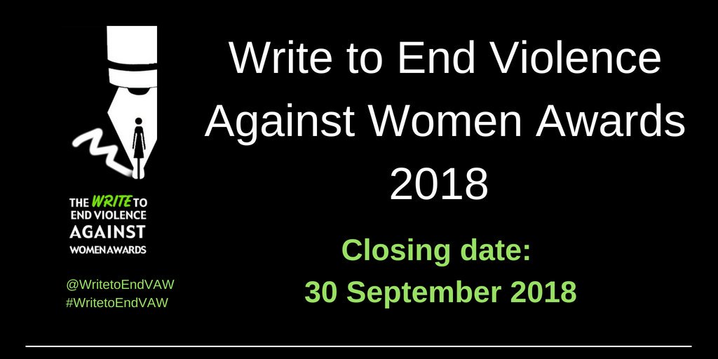 EngenderScot's tweet photo. 📣 FINAL CALL for submissions to this year's #WritetoEndVAW Awards.
Help our friends at @WritetoEndVAW celebrate good writing on gender inequality by nominating news, features, comment pieces & writing by young people before 30th September:
https://t.co/oFEBfriR3u https://t.co/yxTOByaz9a