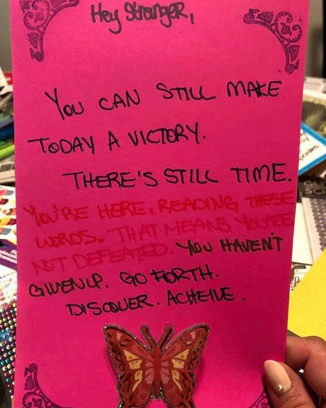 LL2Strangers's tweet image. You got this. It’s not too late. #loveletters2strangers #bekind #pif #loveletters #handwritten #handmade #yeglove #yeg #edmonton #sharethelove #givereceive #shared_joy ift.tt/2N5WPbw