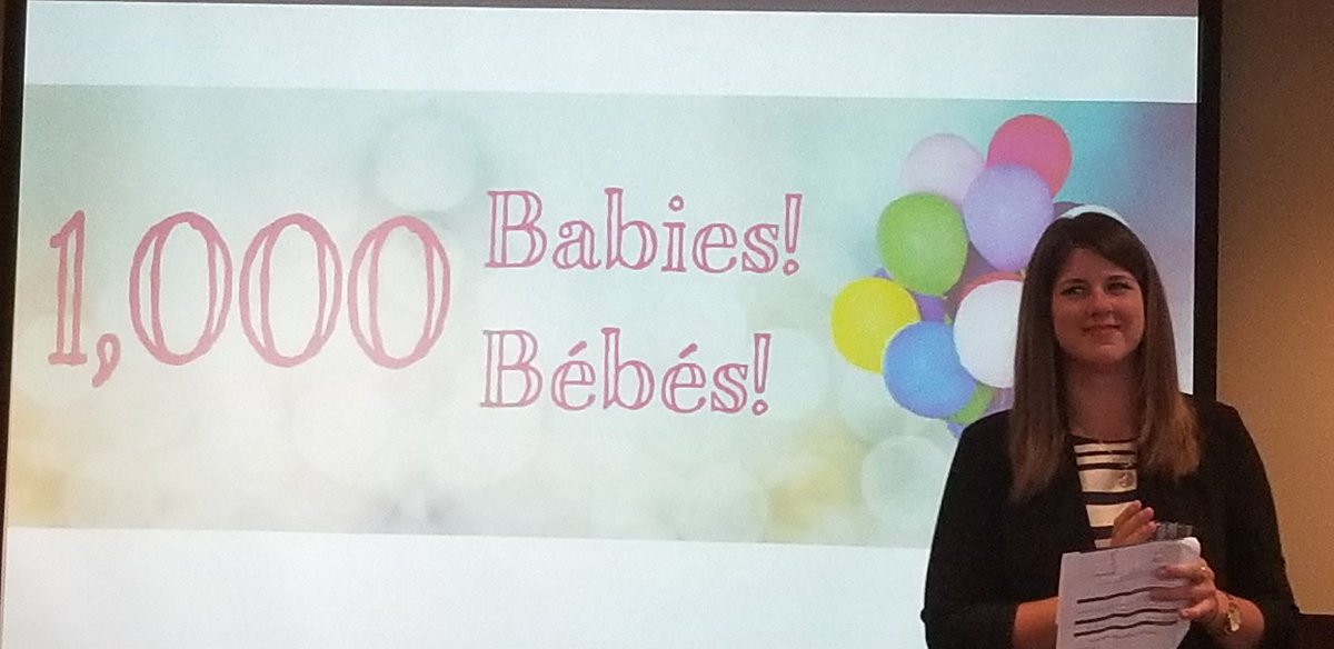 Celebrating 1000 babies born at Ottawa Birth and Wellness Centre #ottawamidwives #obwc #birthmatters <a href="/obwc/">m</a>