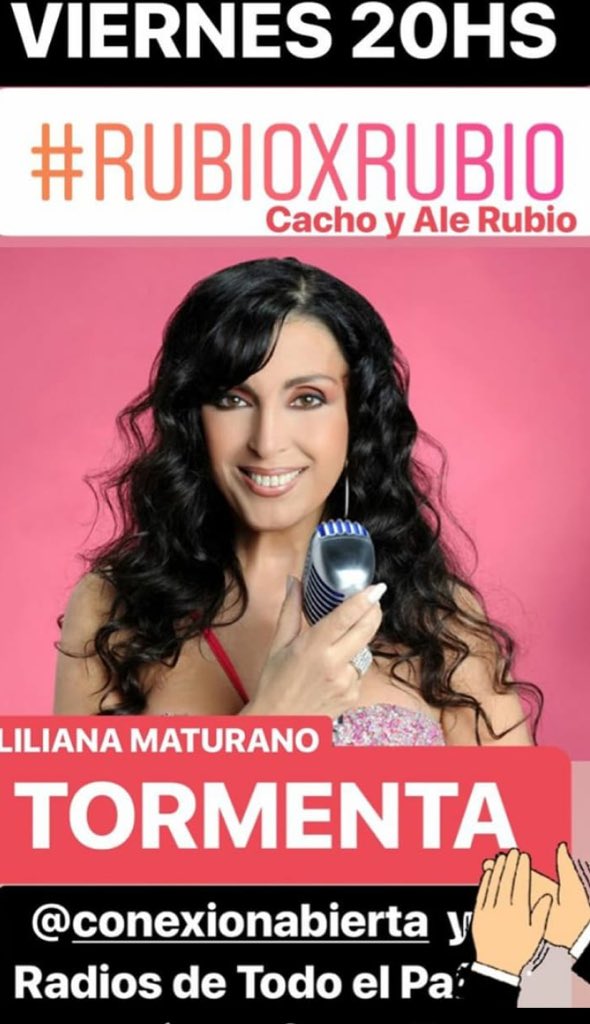 ALERUBIO_'s tweet photo. ⭐️ #ParaAgendar
🎧❤️⭐️#IMPERDIBLE⭐️❤️🎧☑️ #VIERNES 20hs #RUBIOxRUBIO con @CachoRubio_ y @ALERUBIO_ junto a la queridísima TORMENTA x @conexionabierta Canal 29.1 TDA #TvRebelde y Radios de Todo el Pais 😁
🤣❤️LOS ESPERAMOS❤️🤣
▶️ https://t.co/KapWwxSWAa https://t.co/f1JZbhvWL3