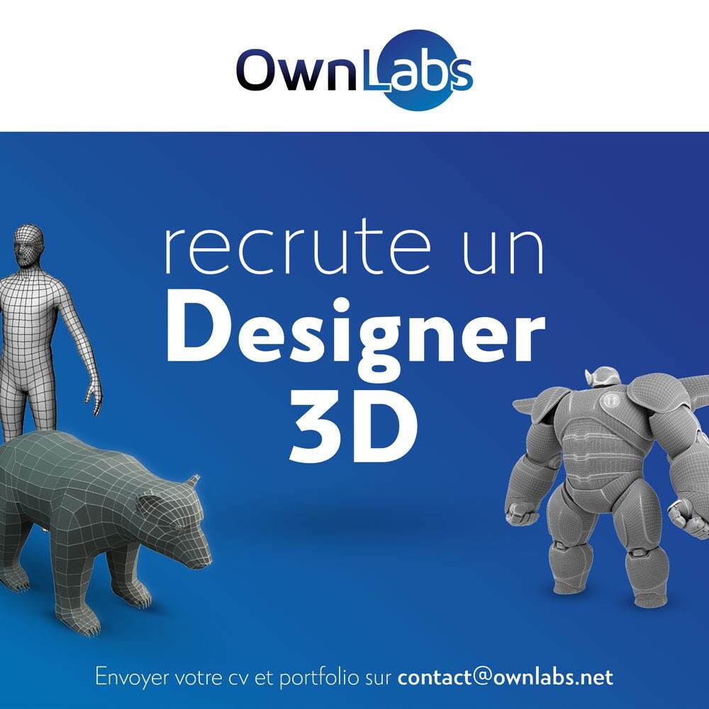 OwnlabsInnov's tweet photo. Envie de faire partie d’une aventure innovatrice. Envoyez-nous votre CV, un Portfolio et lettre de motivation au contact@ownlabs.net
Plus d’informations sur le profil sur lien : https://t.co/C253oUx25u
#Ownlabs #Innovating #galsencreatives https://t.co/VRtUuhwX4b