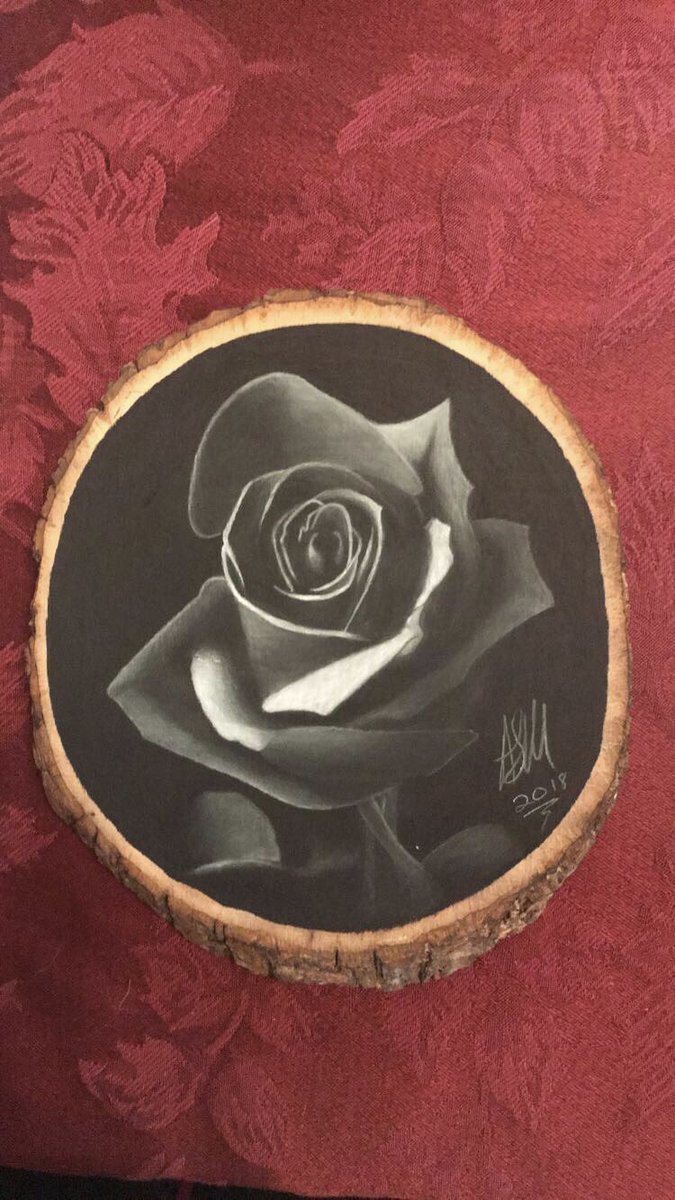 Aaron0_o's tweet photo. @laurenyoumans The painting is a #wip 
The two other pics are black and white charcoal on wood. Thanks for lookin!!!!!! https://t.co/eBYX8Mq9gJ