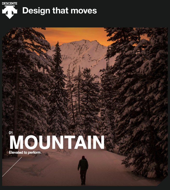 Who's ready for winter? We just updated our website for the 2018/19 season, take a peek! #descente #mountainlifestyle #feelthedifference #designthatmoves #elevateyourperformance