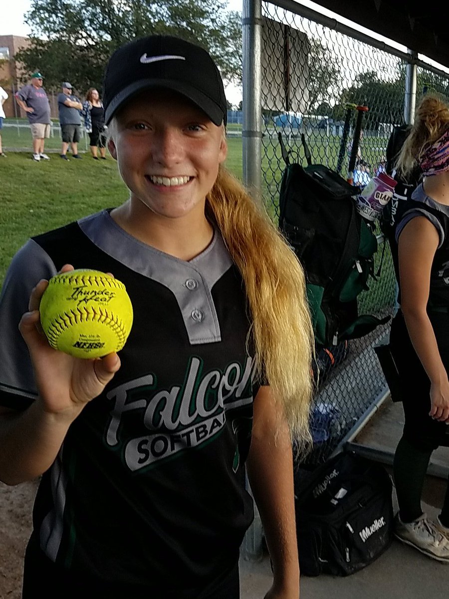 Congrats to Cassidy Boord for her GRAND SLAM tonight!  #StaleyStrong @FalconSection