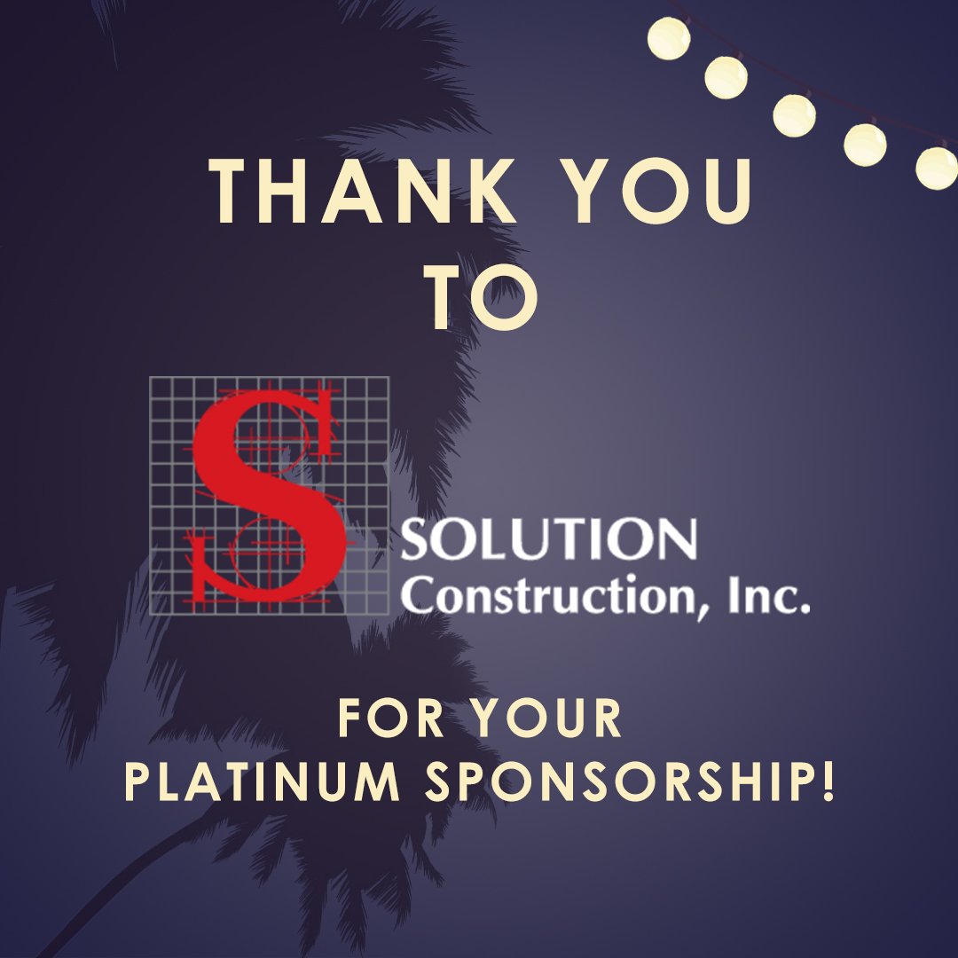 ProjectGIVEKids's tweet image. Thank you to Solution Construction Inc for your platinum sponsorship! Without your help, we wouldn't be able to give back to the kids! #PGKids #nonprofit #coralgables #miami#southflorida #giveback #silentauction#kindness #bekind #kids #donation#donate #change