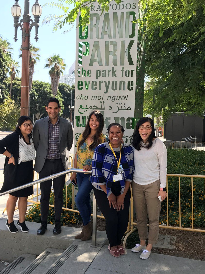 Planning4LA's tweet photo. WOW @LACDRP! We had a fun day exploring #WhichLA some of our fave spots are in. Some in @LACity-others in #unincorporated Los Angeles, and then there’s sweet spots like @GrandPark_LA that are a little bit of both! In @LACity or Unincorporated LA, planners are always here to help! https://t.co/v8P1sStl2l