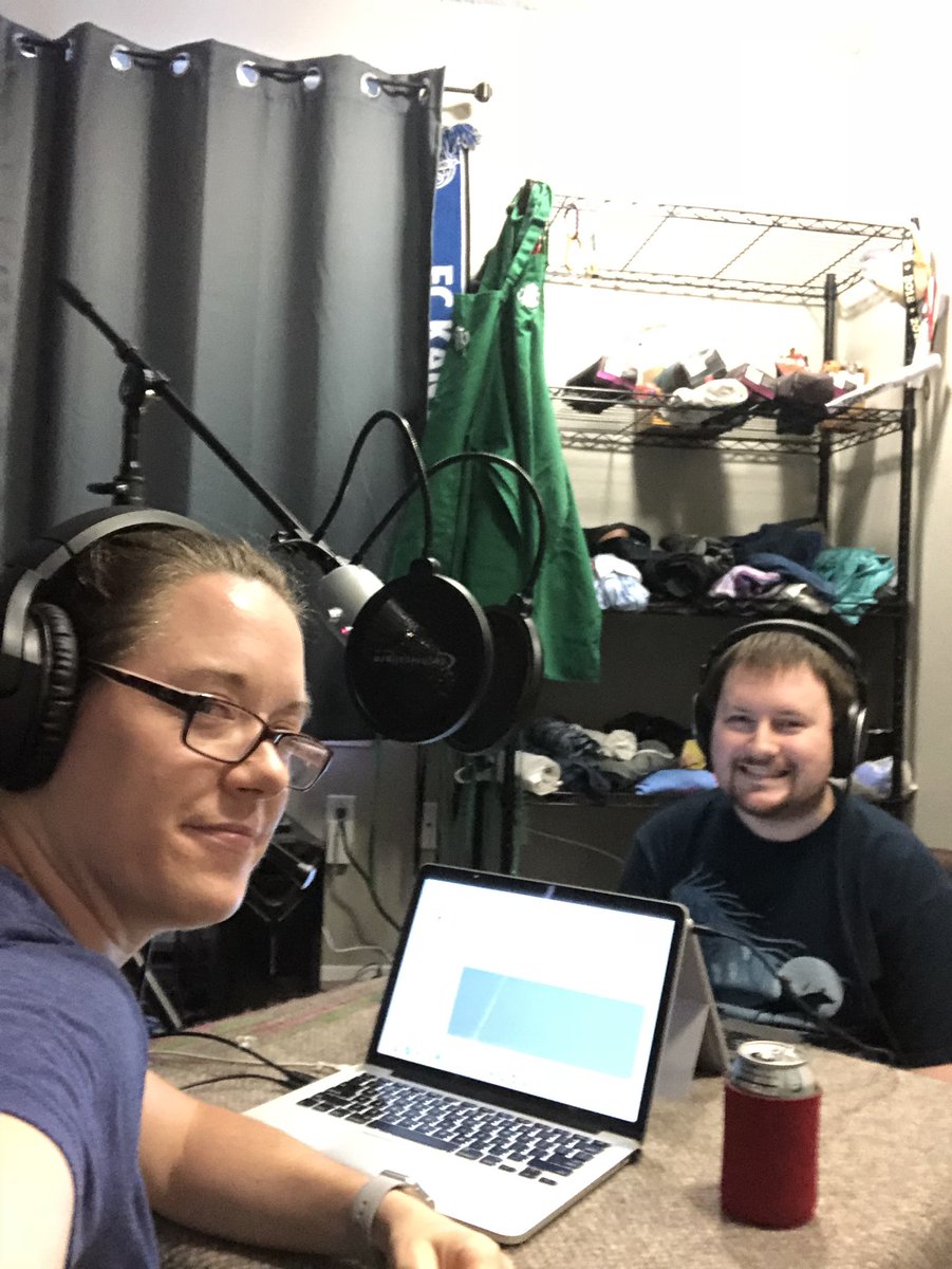 thewallapodcast's tweet photo. In the “booth” again, with a very special guest! Who could it be?!? Do you have a guess? https://t.co/EKH7xdbXwU