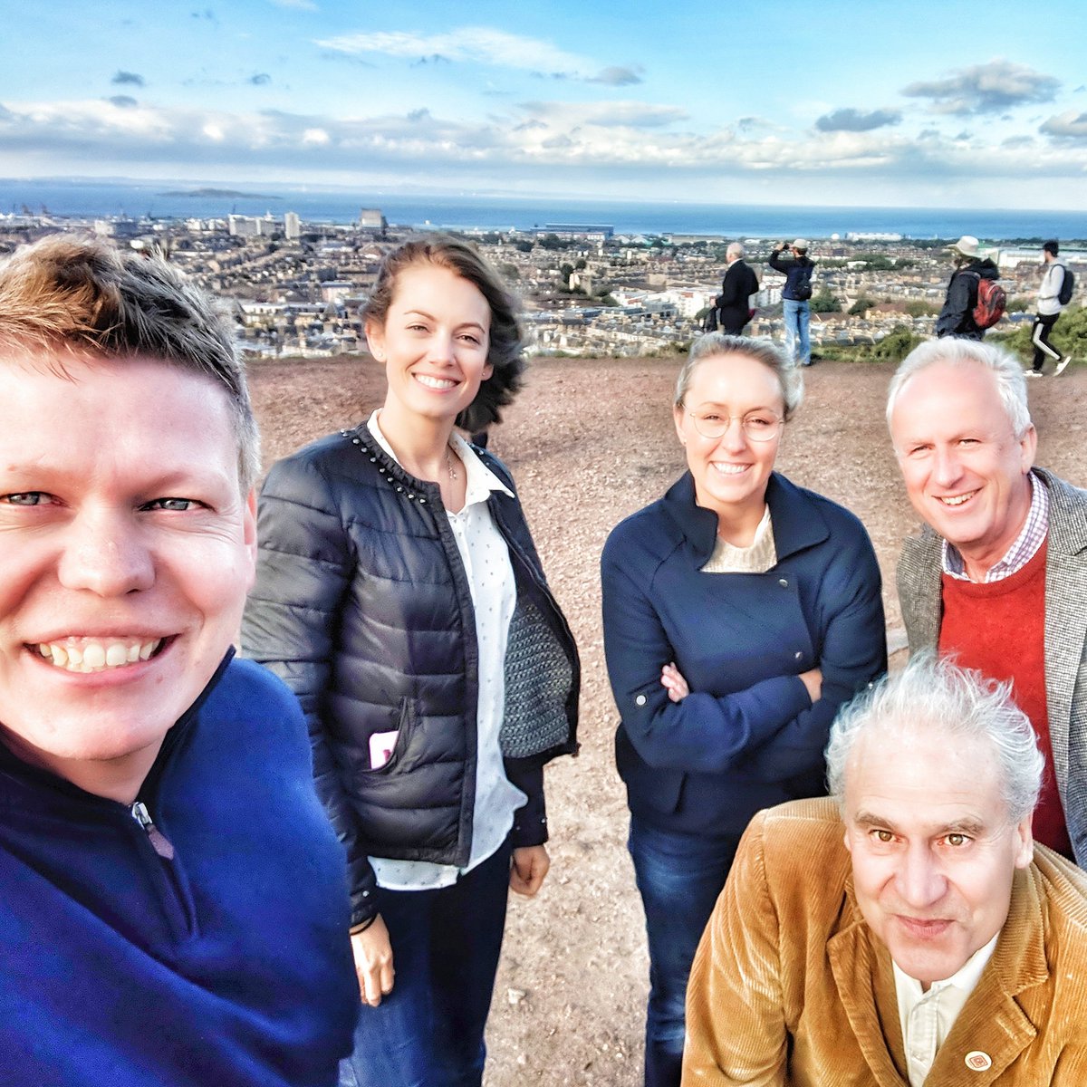 Me, Linda and Marie from my new startup OfflinePal, visiting Edinburgh and TheList, UK's #1 entertainment magazine since 1985, for incredibly interesting talks about our goal to become the world's largest activities service! Thank you Simon and your team #thelist #edinburghcastle