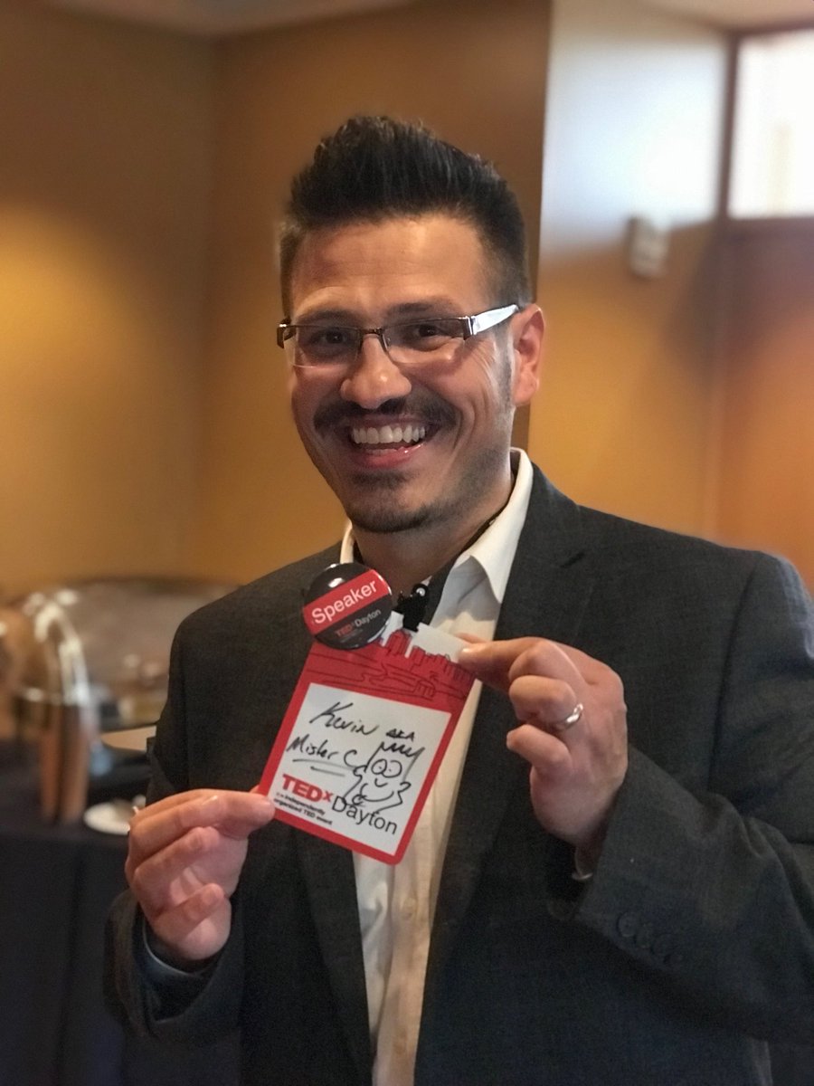 OriginalMisterC's tweet image. Super excited to share I’ll be presenting at #TEDxDayton2018 in October.  #edchat #learntogetherdayton #myohioclassroom #shift