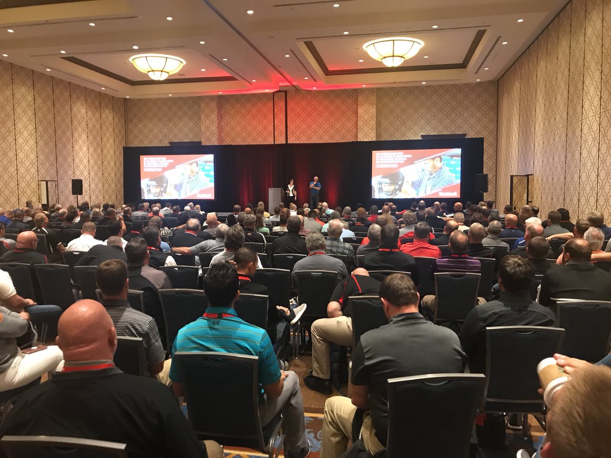 Finishing up another @RiddellSports NSM!!  Great times, great people, time to go to work!! “Are you a fountain or a drain?”  #TheRiddellDifference #2018RiddellNSM