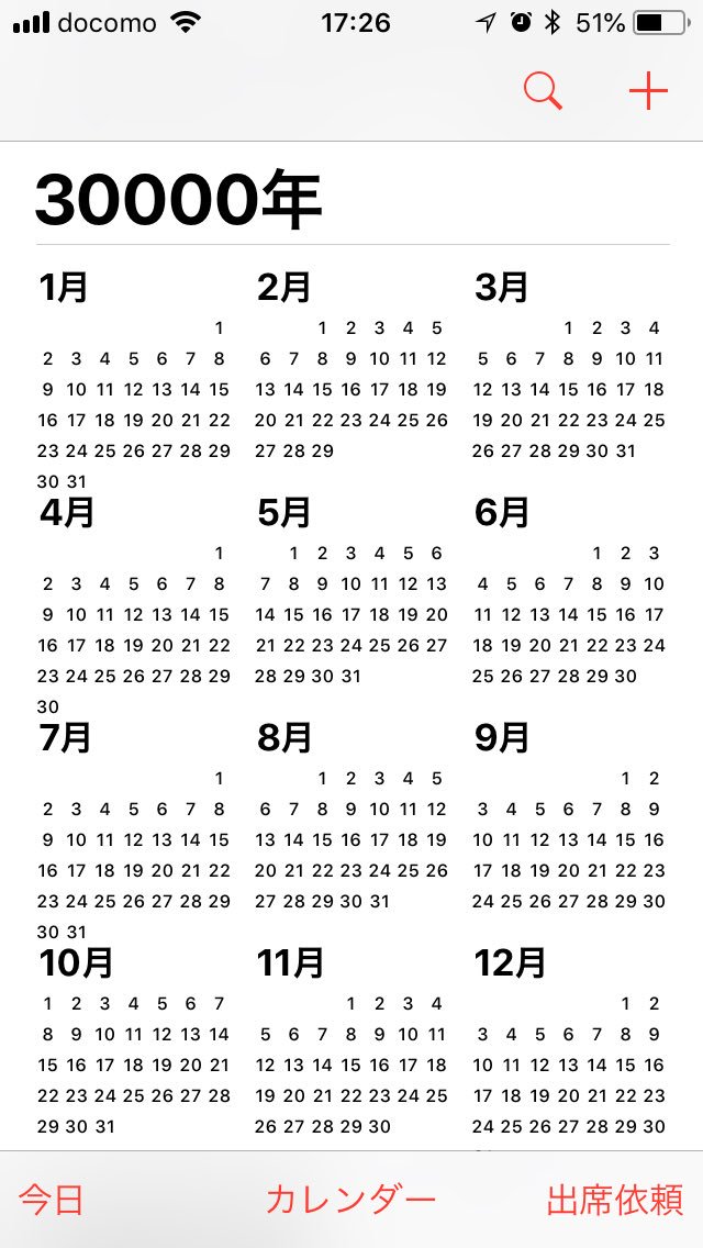 Iphoneカレンダー Twitter Search Twitter