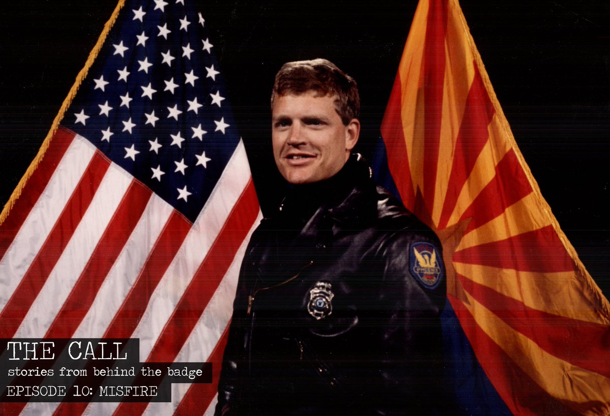 TheCallPodcast's tweet photo. 👂 Ep. 10 MISFIRE: Each day, first responders are faced w/ the world's harsh realities of darkness, death, danger &amp; pain. Some calls leave an indelible mark. @Arizona_DPS's Director, Col. Frank Milstead gives us a glimpse into his Law Enforcement career &amp; most memorable calls. https://t.co/Yvq4jeDqFs
