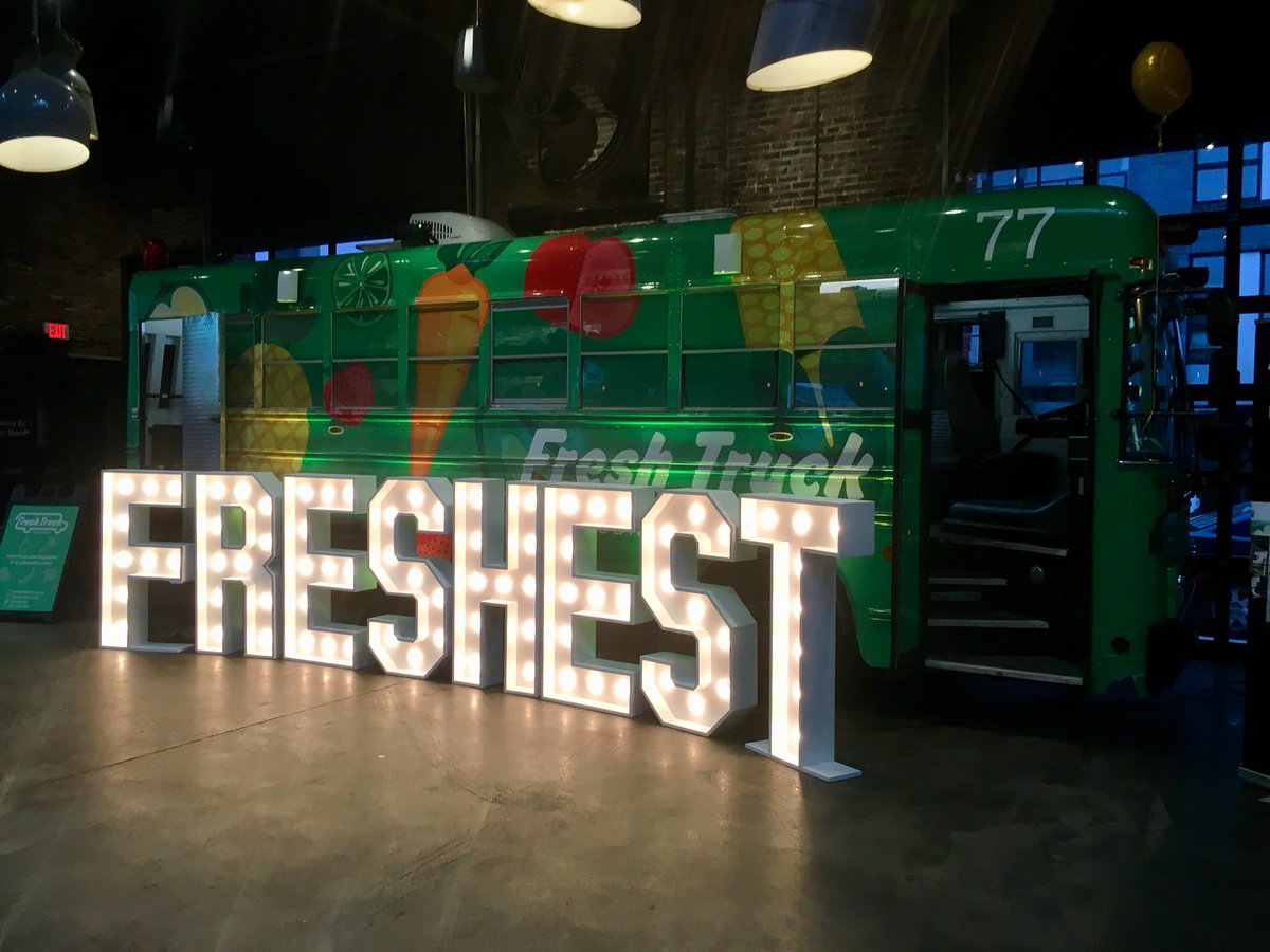 FreshTruck's tweet photo. So excited to introduce the newest member of the @freshtruck family at #FreshestInBoston 2018! https://t.co/tAv7p4pNlo