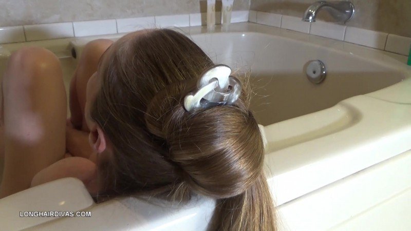 Fetish shared long hair dyke